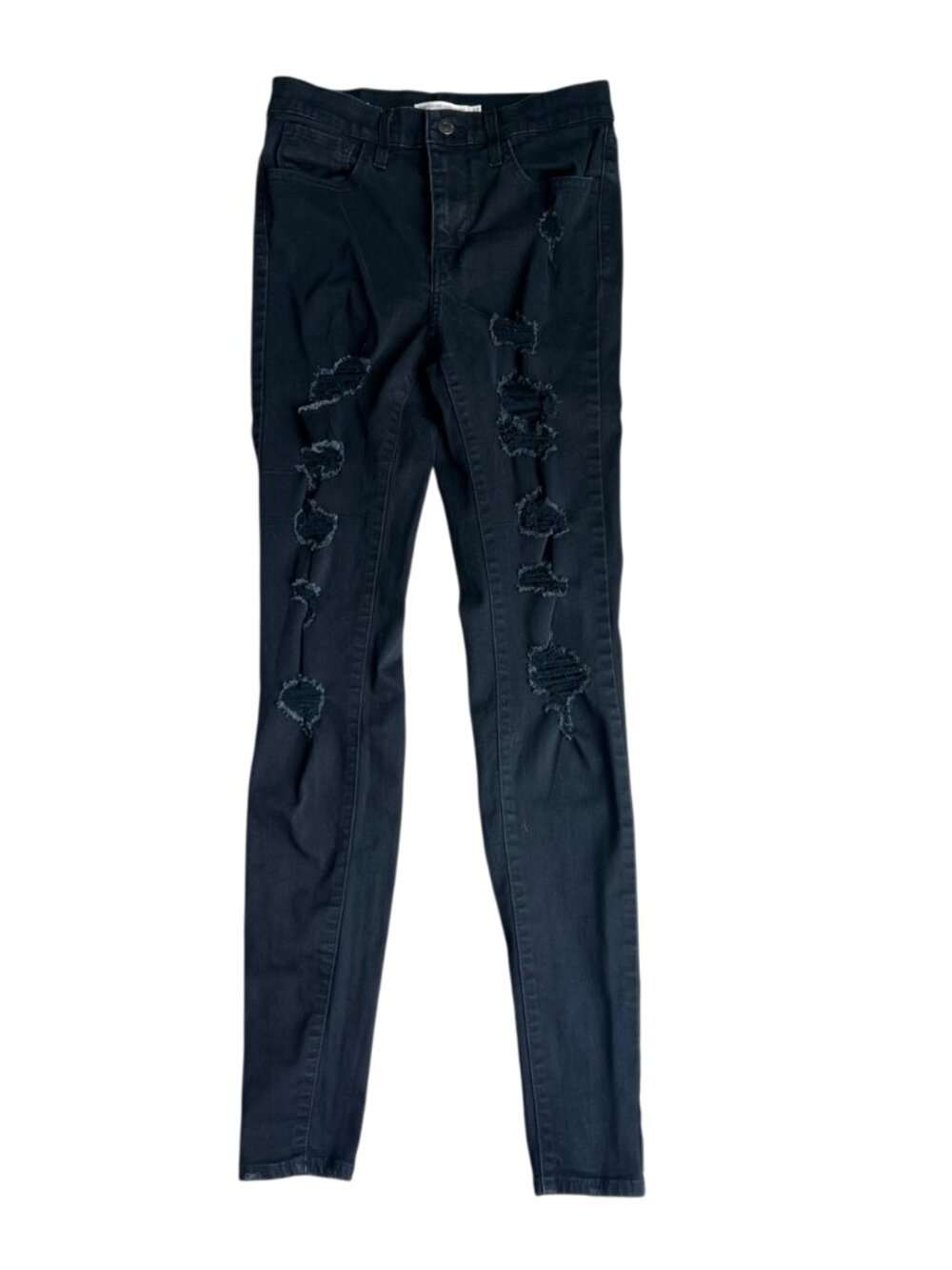 Levi's Blacked Ripped Skinny Jeans Size 27